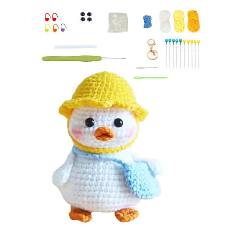 Crochet Kit For Beginners Adults Small Duck Knitting