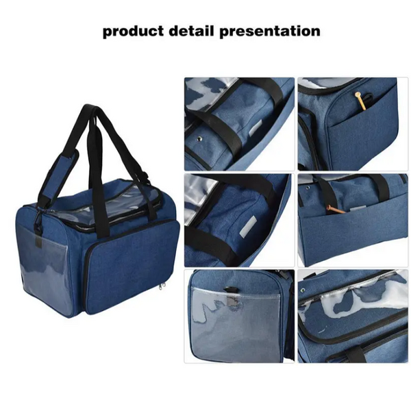 Crochet Hook Storage Diy Knitting Holder Portable Creative Lightweight Yarn Thread Tote For Household Bag Knitting Totes & Cases