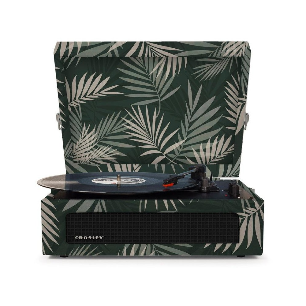 Crosley Voyager Turntable Record Player 3 Speed Bluetooth Fern Green Other Home Stereo Components