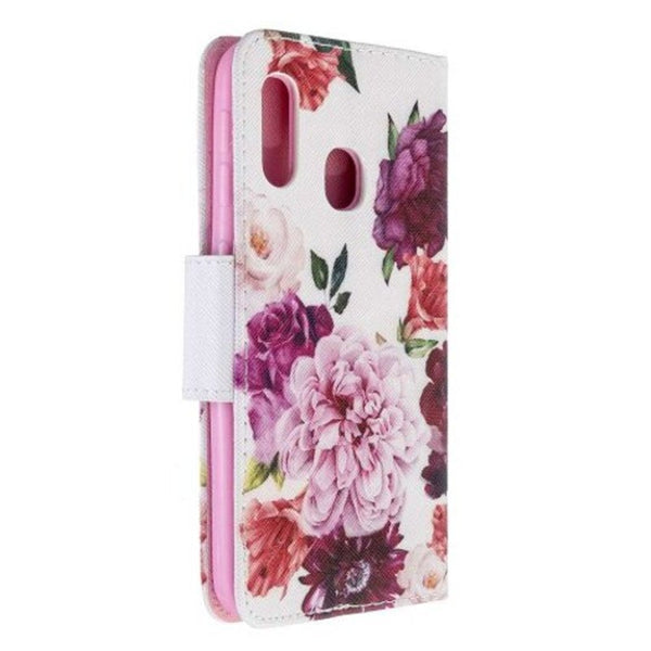 Cross Stitch Painting Pu Phone Case For Samsung Galaxy A40 Multi D
