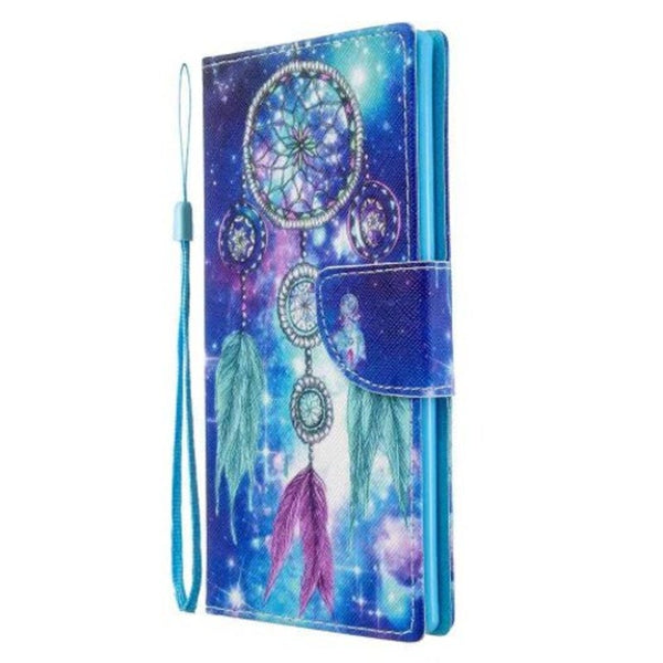 Cross Stitch Painting Pu Phone Case For Samsung Galaxy Note 10 Plus Multi I