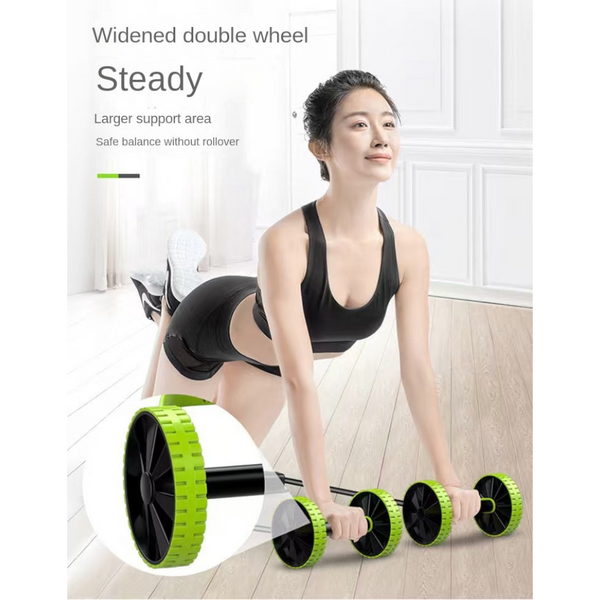Cross Border Multi Functional Abdominal Trainer Wheel Twist Plate Roller Premium Rotating With Pull Rope Abdominal Machines