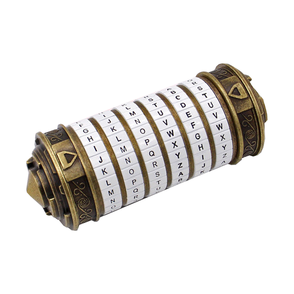 Veile Studios Cryptic Code Password Lock Creative Christmas Valentine's Day Birthday Jewellery Holders & Organisers