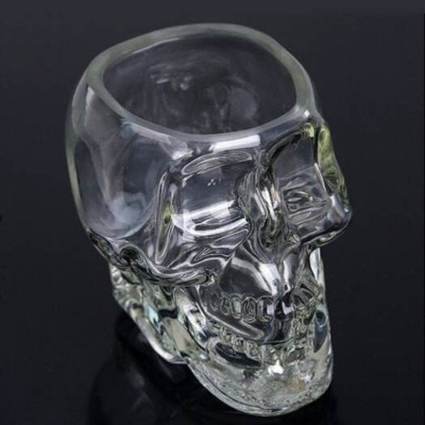 Crystal Skull Whiskey Glass Cup Drinking Ware Bar Transparent Glassware & Drinkware