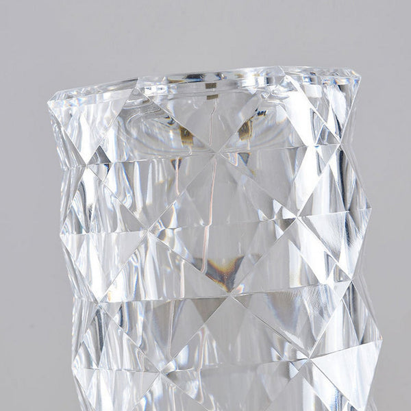 Crystal Table Lamp Rose Diamond Touch With Usb Color Led Light Lamps