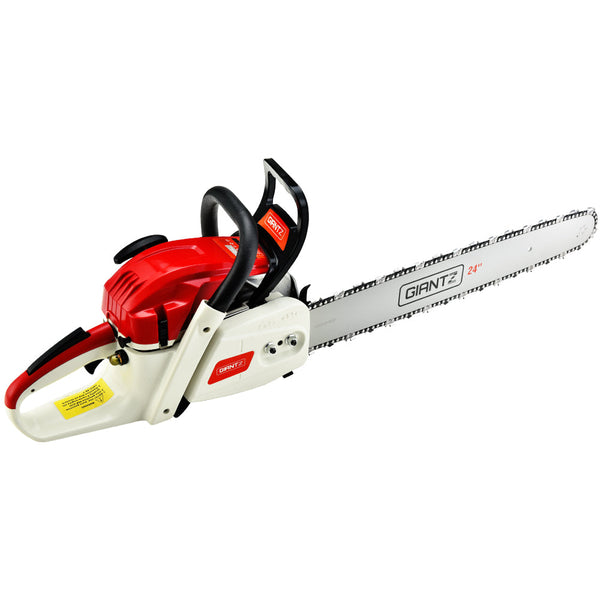 Giantz 88Cc Commercial Petrol Chainsaw E Start 24 Bar Pruning Saw Chainsaws