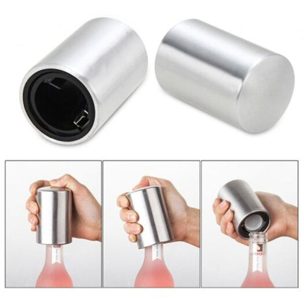 Cup Shape Stainless Steel Beer Opener Corkscrews & Bottle Openers