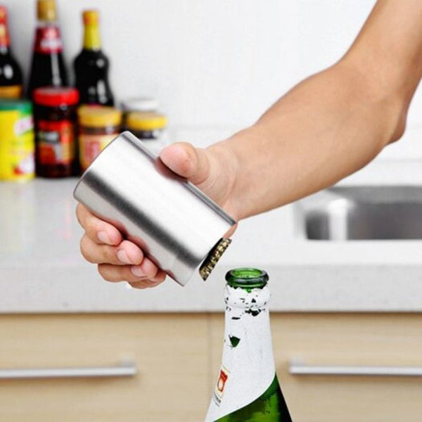 Cup Shape Stainless Steel Beer Opener Corkscrews & Bottle Openers