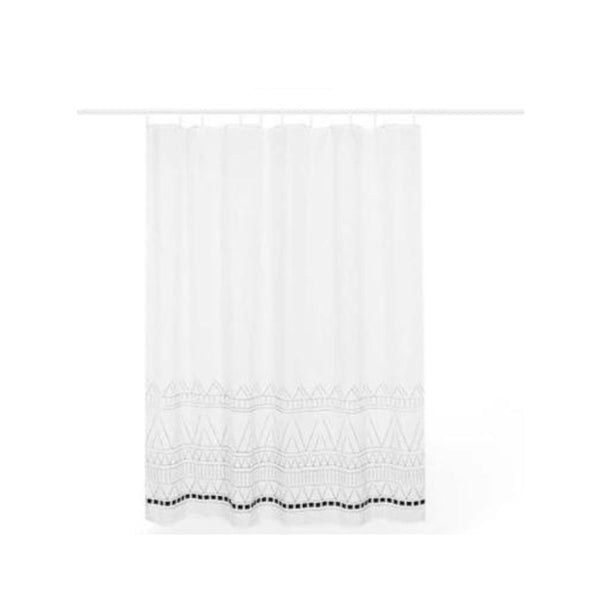 Coastal White Shower Curtain Shower Curtains