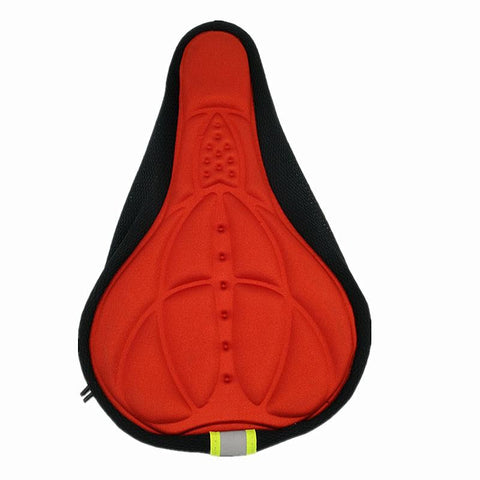 Cushions Covers Hot Bicycle 3D Silicone Seat Comfortable Soft Saddle Covers & Seat Covers