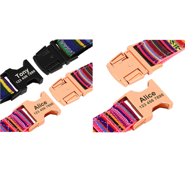 Custom Printed Small Large Dogs Dog Collars