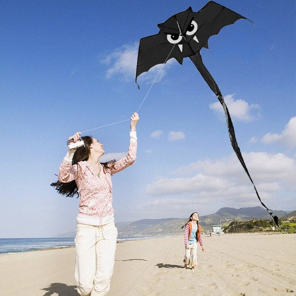 Cute Bat Kite For Kids And Adults Outdoor Sport Single Line Flying With 30M Kites