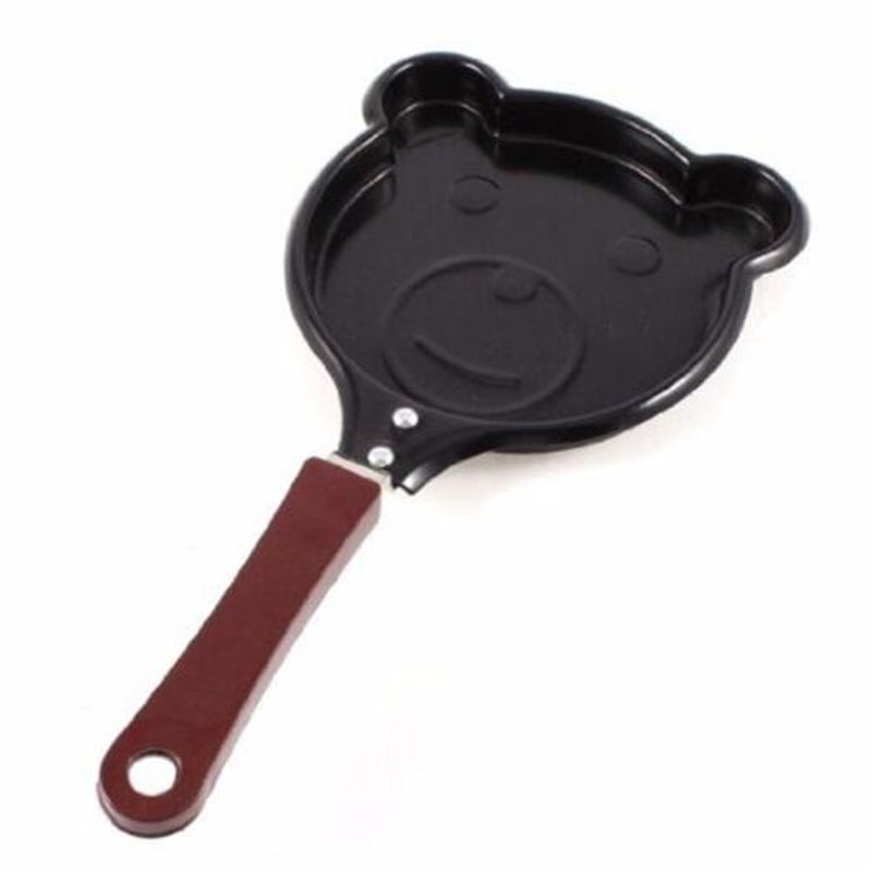 Cute Bear Non Stick Mini Egg Frying Pan Kitchen Cooking Tool Frying & Grill Pans