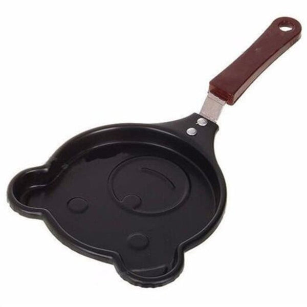Cute Bear Non Stick Mini Egg Frying Pan Kitchen Cooking Tool Frying & Grill Pans