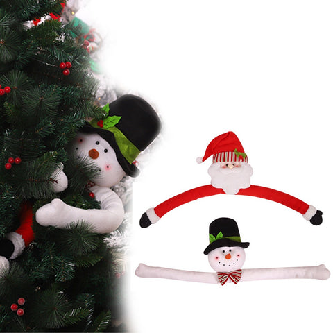 Cute Hugs The Xmas Tree Doll Reusable Christmas Ornament For