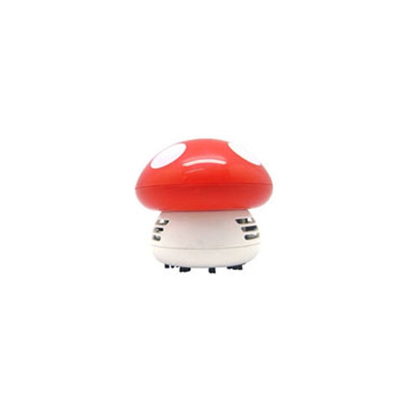 Cute Mini Mushroom Corner Desk Table Dust Vacuum Cleaner Sweeper Vacuum Cleaners