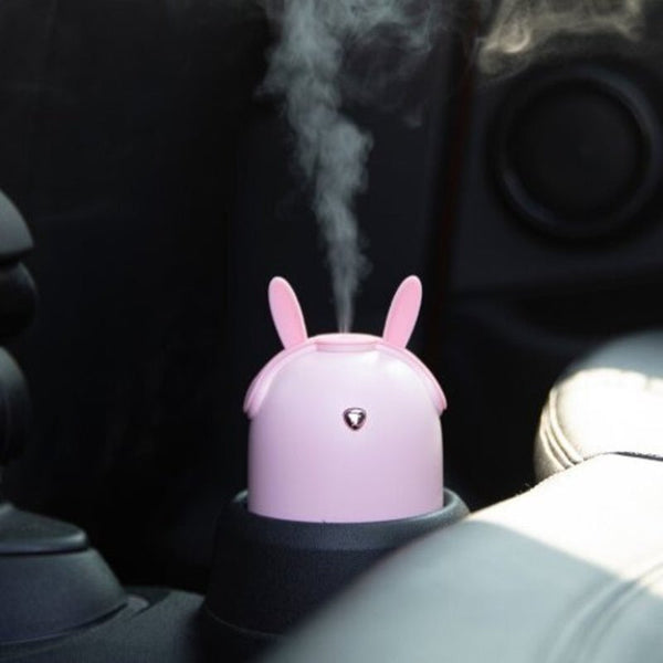 Cute Pet Wireless 2000Mah Rechargeable Portable Usb Color Led Humidifier Flamingo Pink Humidifiers