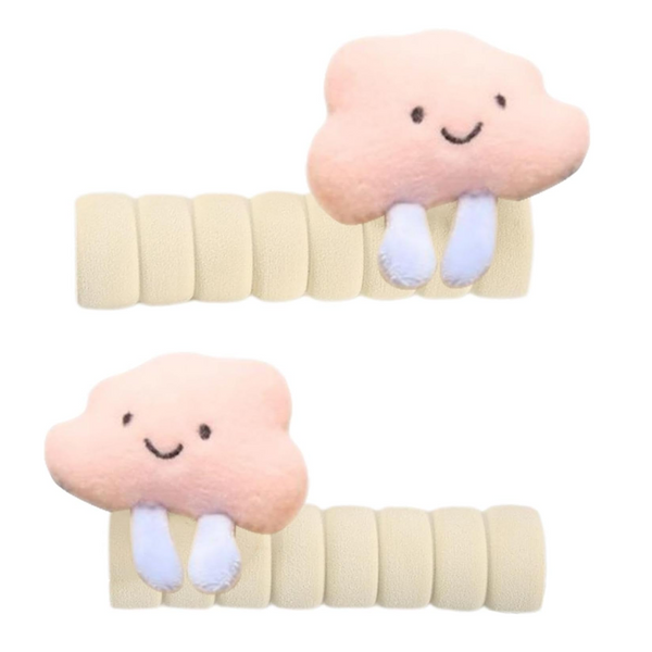 Cute Cloud Door Handle Covers Set Of 2 Pink Other Home Décor