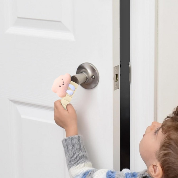 Cute Cloud Door Handle Covers Set Of 2 Pink Other Home Décor