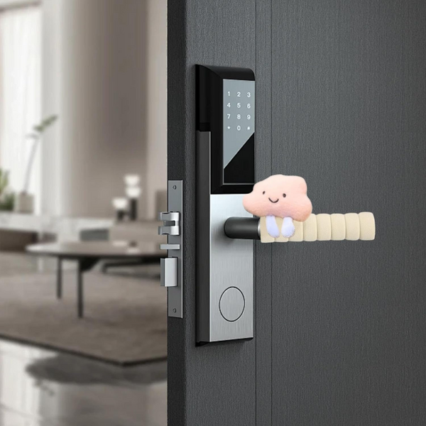 Cute Cloud Door Handle Covers Set Of 2 Pink Other Home Décor