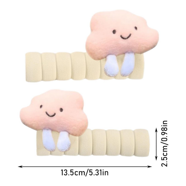 Cute Cloud Door Handle Covers Set Of 2 Pink Other Home Décor