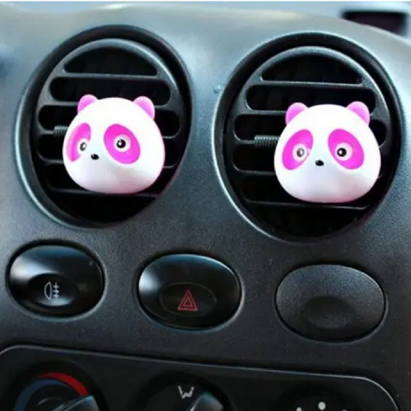 Cute Panda Car Air Freshener Vent Vehicle Perfume