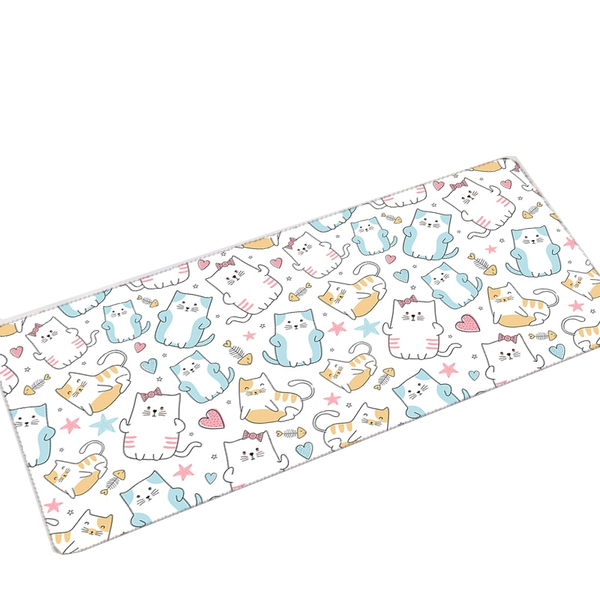 Mouse Pads & Wrist Rests Cute Cat Kitten Kawaii Large Mouse Pad Desk Mat Home Office Hd Original Image