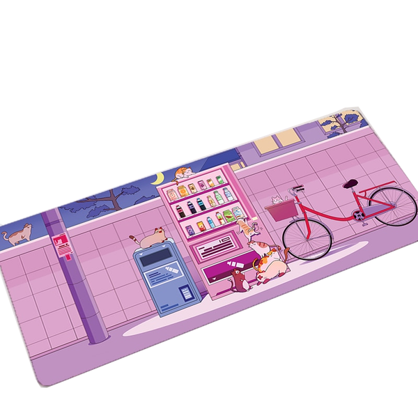 Mouse Pads & Wrist Rests Cute Cat Kitten Kawaii Large Mouse Pad Desk Mat Home Office Hd Original Image