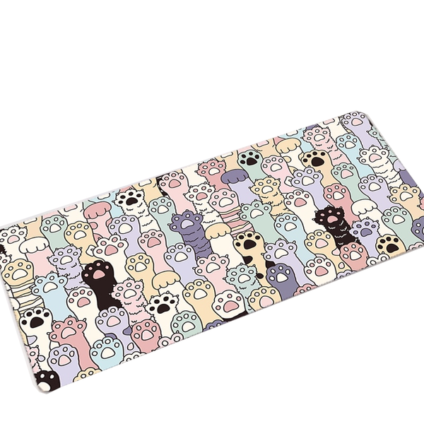 Mouse Pads & Wrist Rests Cute Cat Kitten Kawaii Large Mouse Pad Desk Mat Home Office Hd Original Image