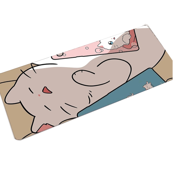Mouse Pads & Wrist Rests Cute Cat Kitten Kawaii Large Mouse Pad Desk Mat Home Office Hd Original Image