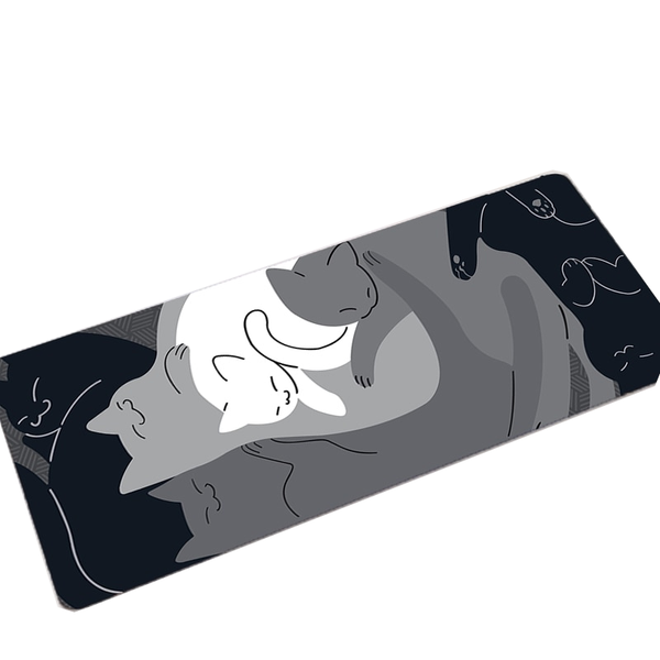 Mouse Pads & Wrist Rests Cute Cat Kitten Kawaii Large Mouse Pad Desk Mat Home Office Hd Original Image