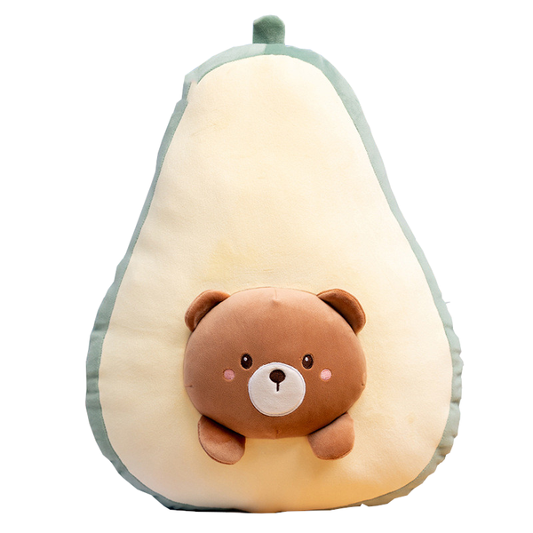 Cute Fruit Animal Plush Toy Banana Duck Carrot Rabbit Avocado Bear Strawberry Pi Soft Toys