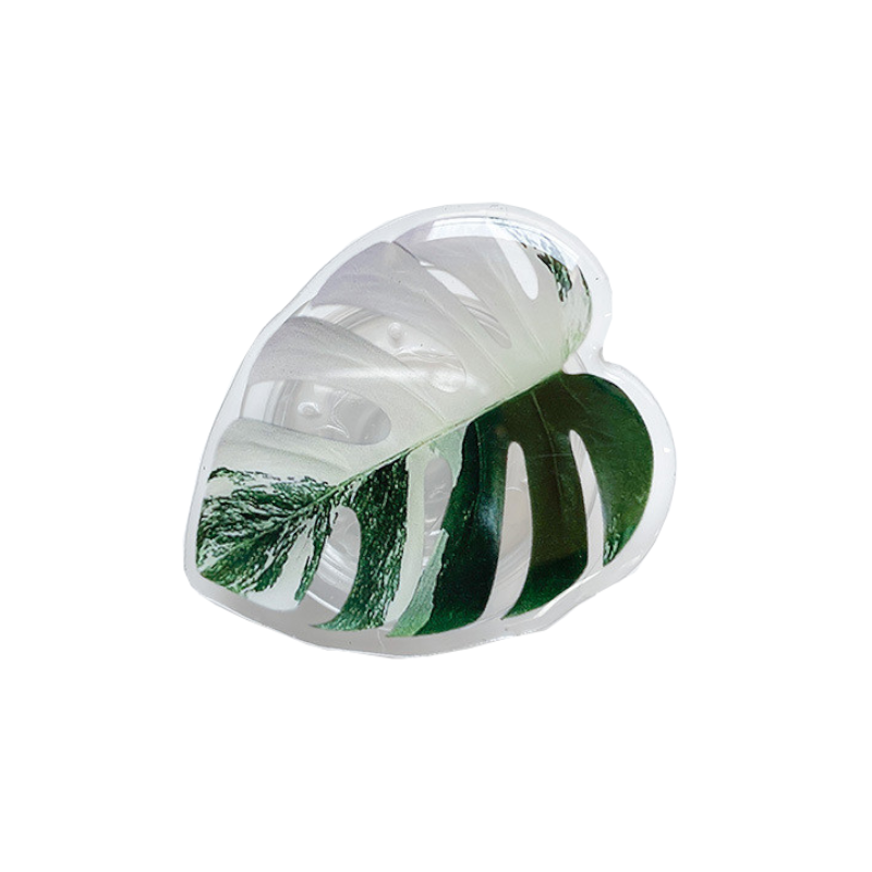 Cute Green Leaves Smart Phone Holder Finger Stand Mounts & Holders