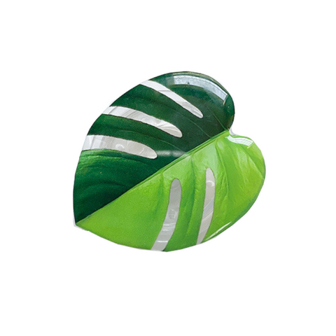 Cute Green Leaves Smart Phone Holder Finger Stand Mounts & Holders