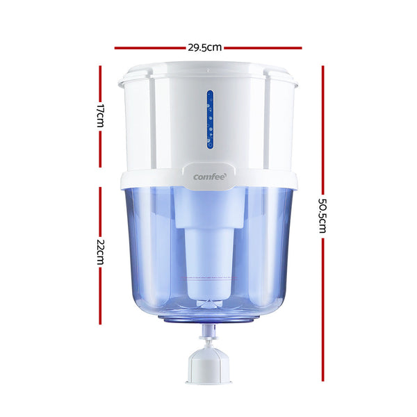 Comfee Water Purifier Dispenser 15L Filter Bottle Cooler Container