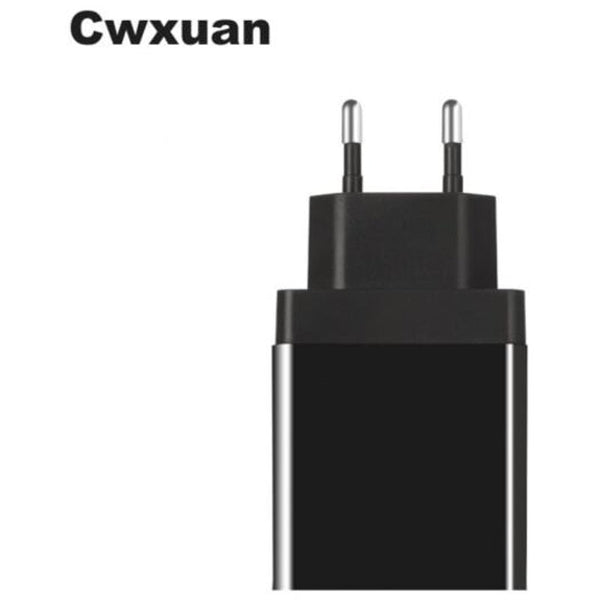 18W Usb 3 Port Qc 3.0 Fast Quick Charge Wall Charger Adapter Black