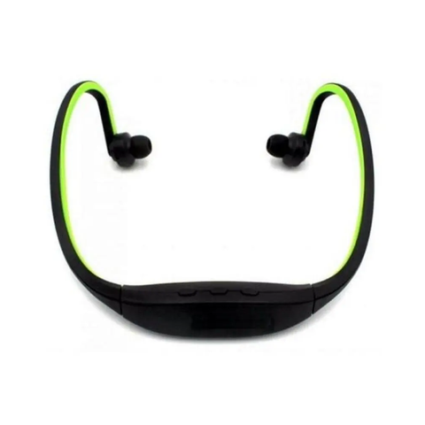 Fashionable Quality Bluetooth Headphone Headset With Mic / Music Playing Fm Tf Slot Green