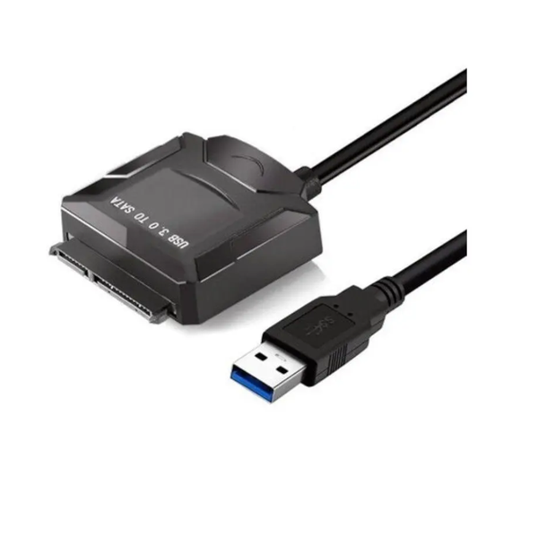 Sata To Usb3.0 Hard Drive Adapter Cable For 2.5 3.5Inch Hdd Ssd Disk Black Drive Cables & Adapters
