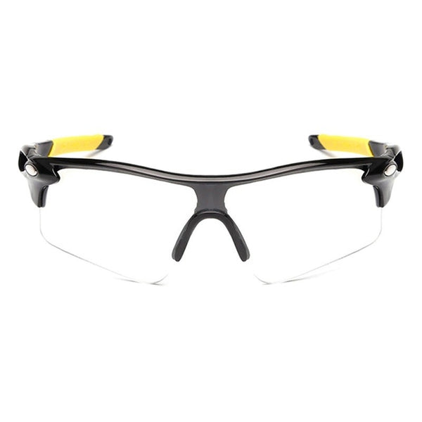 Cycling Eyewear Outdoor Sunglass Riding Sports Sunglasses Black Yellow Frame Sunglasses Goggles