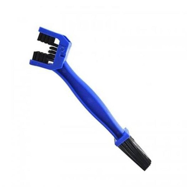 Cycling Motorcycle Chain Cleaning Brush Scrubber Tool Blue
