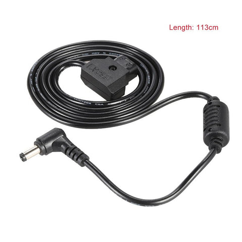 D Tap 2 Pin Male Connector To Dc 5.5 2.5Mm Plug Power Cord Cable