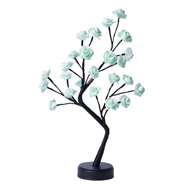 Table Lamp Flower Tree Rose Usb Operated Night Light For Home Wedding Decoration Night Lights