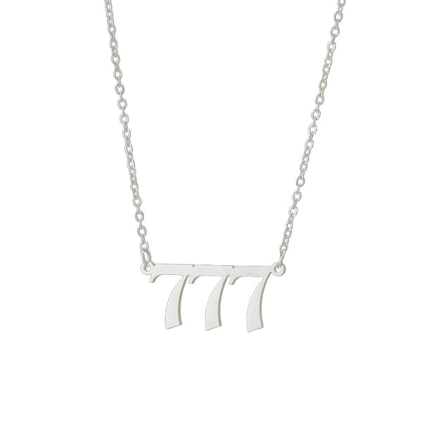 Personalized Angel Number 111 999 Stainless Steel Non Fading Pendant Necklace Necklaces & Pendants