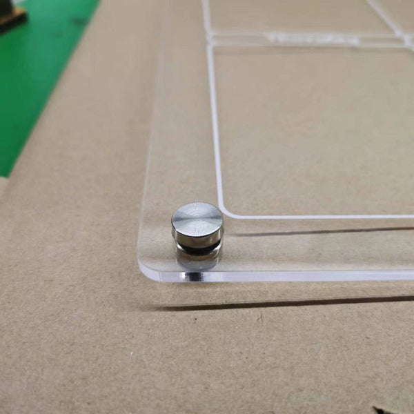 Acrylic Magnetic Dry Wipe Plate Calendar For Refrigerators Calendars (Current)