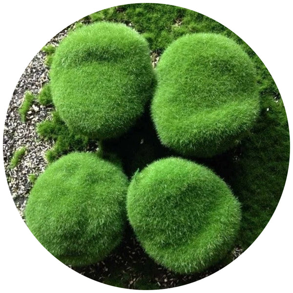 Mossy Stone Artificial Green Rock Flower Arrangement Material Artificial Plants