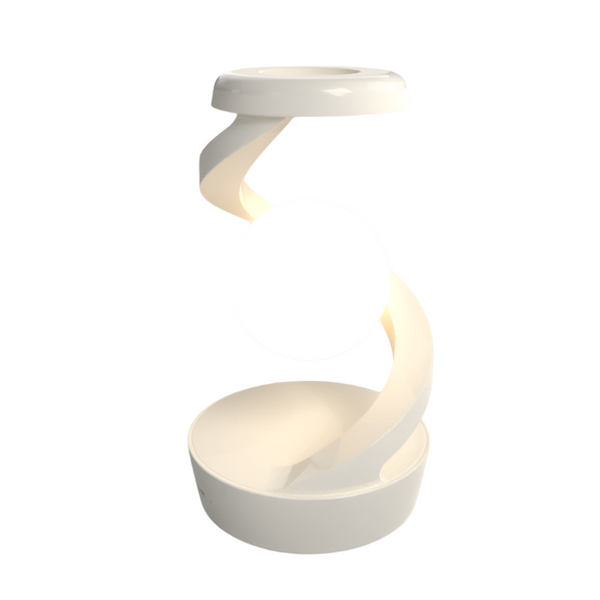 Rotating Moon Desk Lamp With Wireless Charging Sensor Control Table Lamps