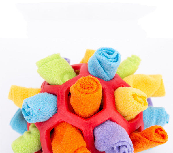 Dog Snuffle Ball Slow Feeding Treat Hiding Pet Toy Dog Snuffle Mats