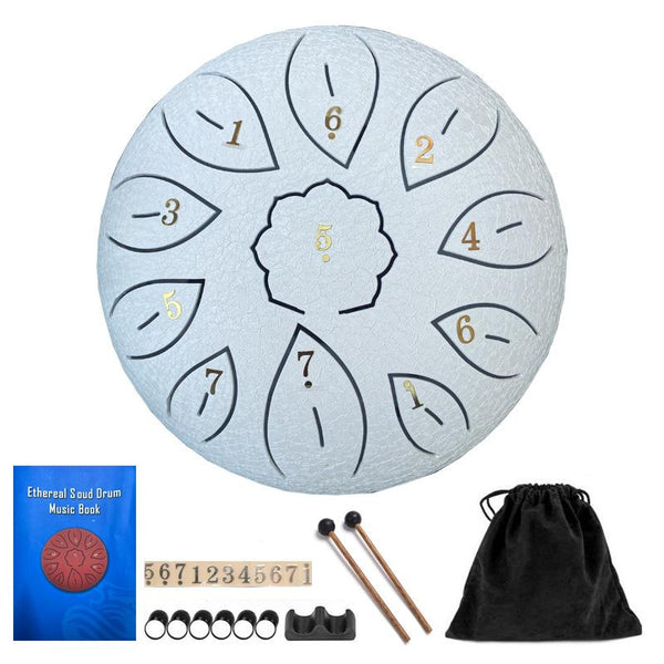 11 Tone 6 Inch C Steel Tongue Drum Percussion Musical Instruments Steel Drums