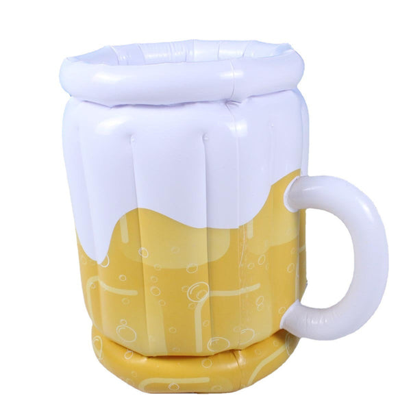 Large Inflatable Beer Mug Cooler Pool Float Drink For Adults Parties Other Party Supplies