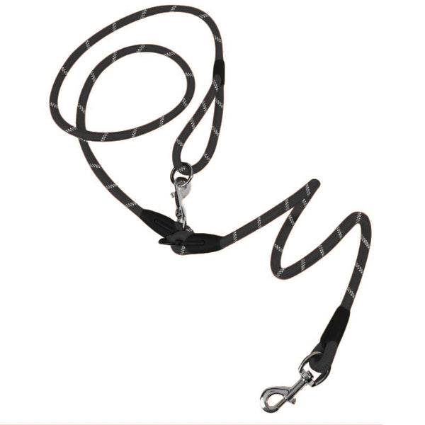 Multifunctional Hands Free Nylon Reflective Dog Leash Leads & Head Collars